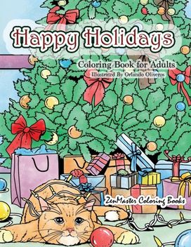 Happy Holidays Coloring Book for Adults Happy Holidays Coloring Book for Adults