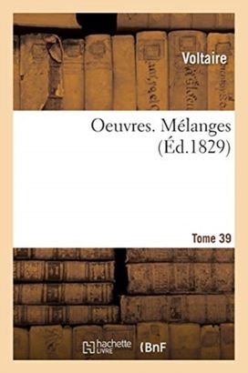 Oeuvres. Melanges. Tome 39