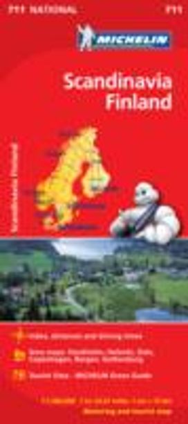 Scandinavia & Finland - Michelin National Map 711