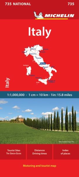Italy - Michelin National Map 735 Italy - Michelin National Map 735