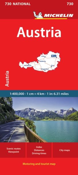 Austria - Michelin National Map 730 Austria - Michelin National Map 730