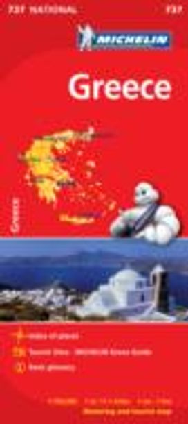 Greece - Michelin National Map 737