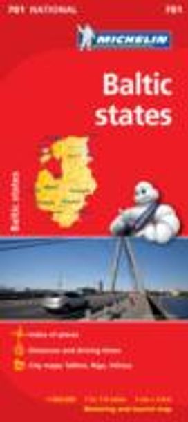 Baltic States - Michelin National Map 781