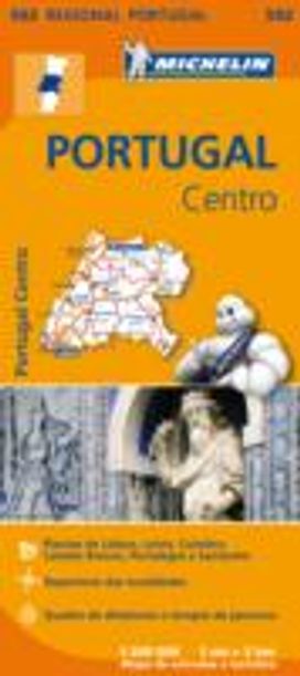 Portugal Centro - Michelin Regional Map 592