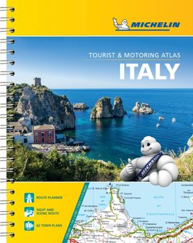 Italy - Tourist and Motoring Atlas (A4-Spiral)