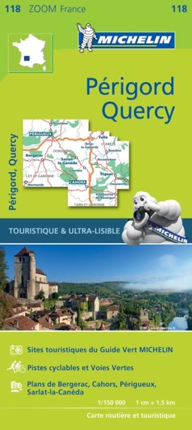 Quercy Perigord - Zoom Map 118 Quercy Perigord - Zoom Map 118