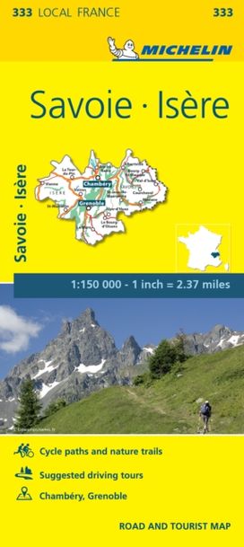 Isere, Savoie - Michelin Local Map 333 Isere, Savoie - Michelin Local Map 333