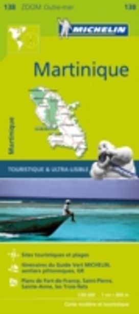 Michelin Martinique Map 138 Michelin Martinique Map 138