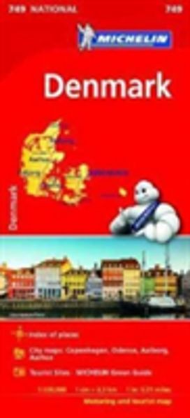 Denmark - Michelin National Map 749