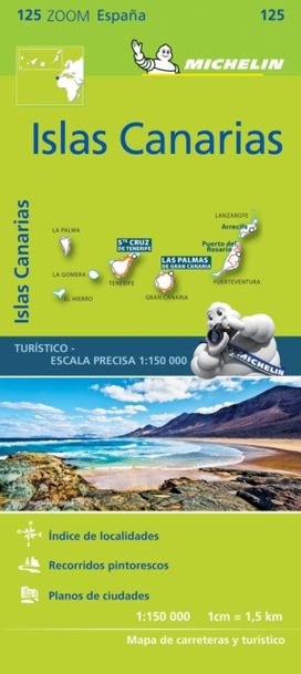 Iles Canaries - Zoom Map 125 Iles Canaries - Zoom Map 125