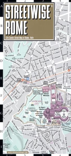 Streetwise Rome Map - Laminated City Center Street Map of Rome, Italy Streetwise Rome Map - Laminated City Center Street Map of Rome, Italy