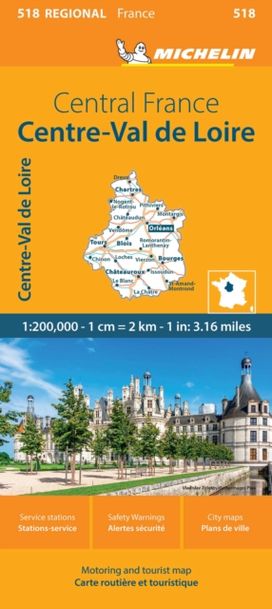 Centre - Michelin Regional Map 518 Centre - Michelin Regional Map 518