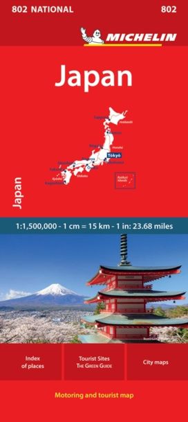 Japan - National Map 802