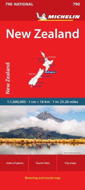 New Zealand - Michelin National Map 790