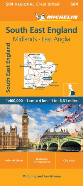 South East England - Michelin Regional Map 504 South East England - Michelin Regional Map 504