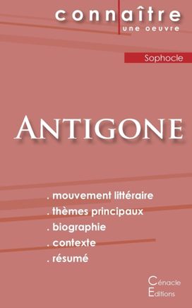 Fiche De Lecture Antigone De Sophocle (Analyse Litteraire De Reference Et Resume Complet) Fiche De Lecture Antigone De Sophocle (Analyse Litteraire De Reference Et Resume Complet)