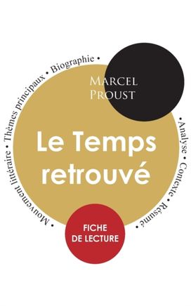 Fiche De Lecture Le Temps Retrouve (Etude Integrale)