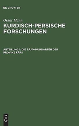 Die Tajik-Mundarten der Provinz Fars