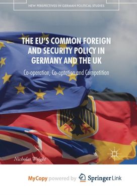 EU's Common Foreign and Security Policy in Germany and the UK