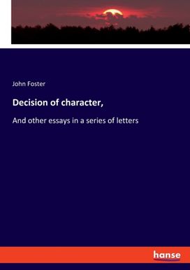 Decision of Character,