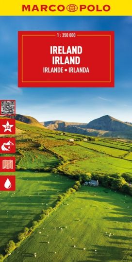 Ireland Marco Polo Map Ireland Marco Polo Map