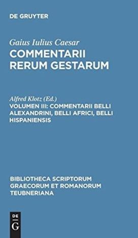 Commentarii, Vol. Iii Pb