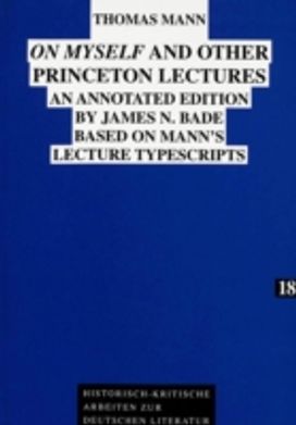 On Myself and Other Princeton Lectures On Myself and Other Princeton Lectures