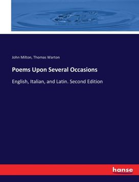 Poems upon Several Occasions