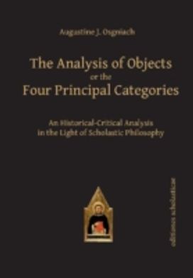 Analysis of Objects or the Four Principal Categories