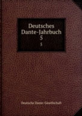 Deutsches Dante-Jahrbuch