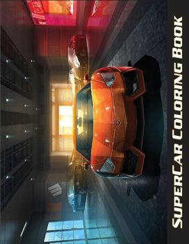 Supercar Coloring Book for Boys Supercar Coloring Book for Boys