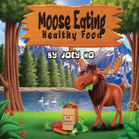 Moose Eating Healthy Food Moose Eating Healthy Food
