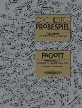 Test Pieces for Orchestral Auditions: Bassoon, Double Bassoon Test Pieces for Orchestral Auditions: Bassoon, Double Bassoon