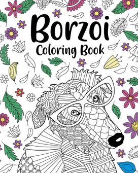 Borzoi Coloring Book Borzoi Coloring Book