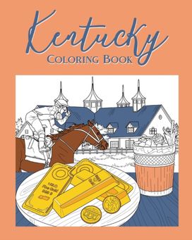 Kentucky Coloring Book Kentucky Coloring Book
