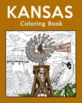 Kansas Coloring Book Kansas Coloring Book
