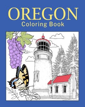 Oregon Coloring Book Oregon Coloring Book