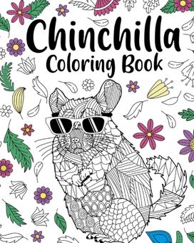 Chinchilla Coloring Book Chinchilla Coloring Book