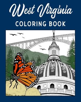 West Virginia Coloring Book West Virginia Coloring Book