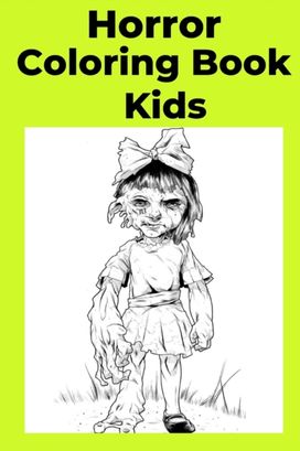 Horror Coloring Book Kids