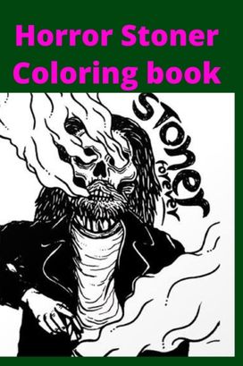 Horror Stoner Coloring Book