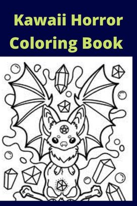 Kawaii Horror Coloring Book Kawaii Horror Coloring Book