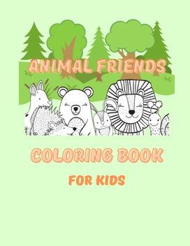 Forest Animal Friends Coloring Book
