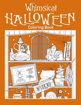 Whimsical Halloween Coloring Book