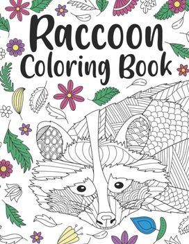 Raccoon Coloring Book Raccoon Coloring Book