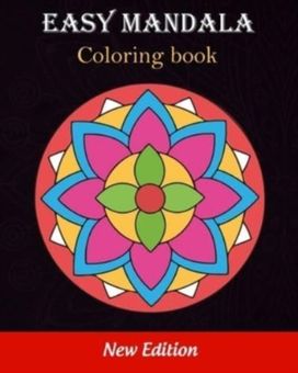 Easy Mandala Coloring Book