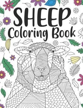 Sheep Coloring Book Sheep Coloring Book