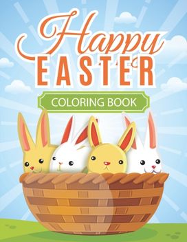 Happy Easter Coloring Book
