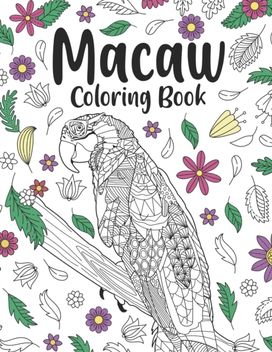 Macaw Coloring Book