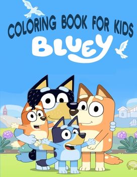 Coloring Book for Kids (Bluey)